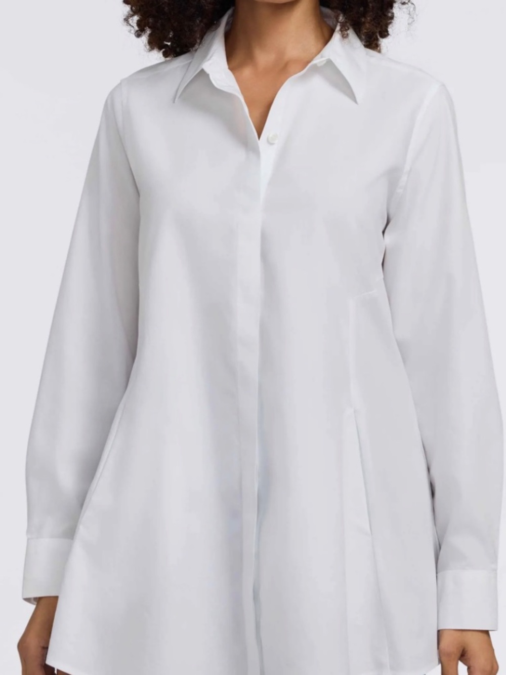 Foxcroft Cici Non-Iron Tunic Blouse